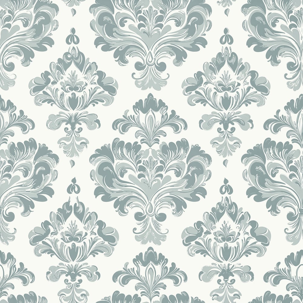 Kullersta Green - Papiers peints - Vert - Salon - Graphique - Scandza - Intissé
