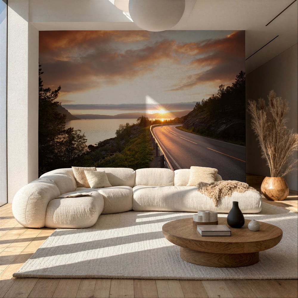 Papiers Peints Panoramique - Early morning - Photo Wallpaper Countries and destinations