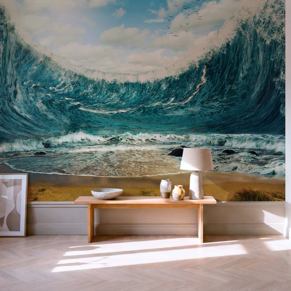 Papiers Peints Panoramique - Huge waves - Photo Wallpaper Beach