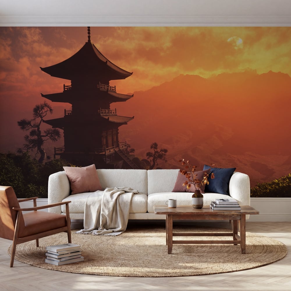 Wall Mural - Chinese House - Scandiwall