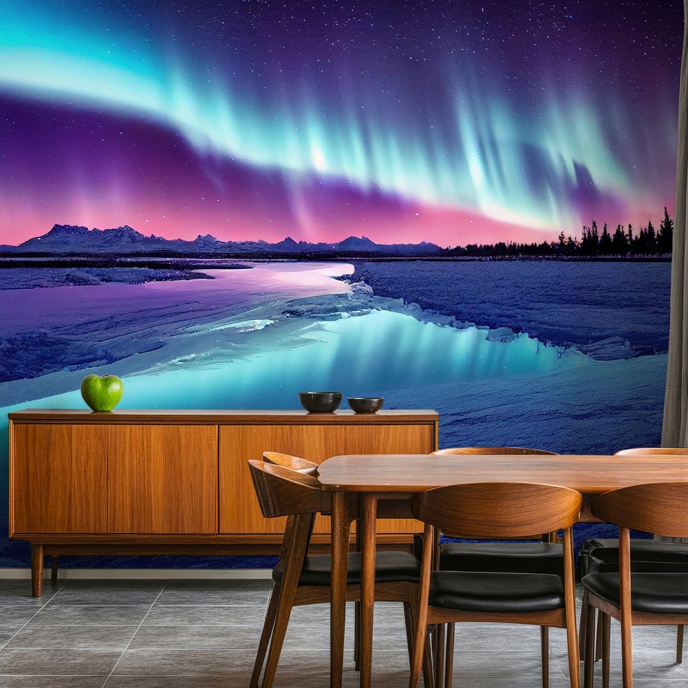 Fototapet - Aurora borealis III -