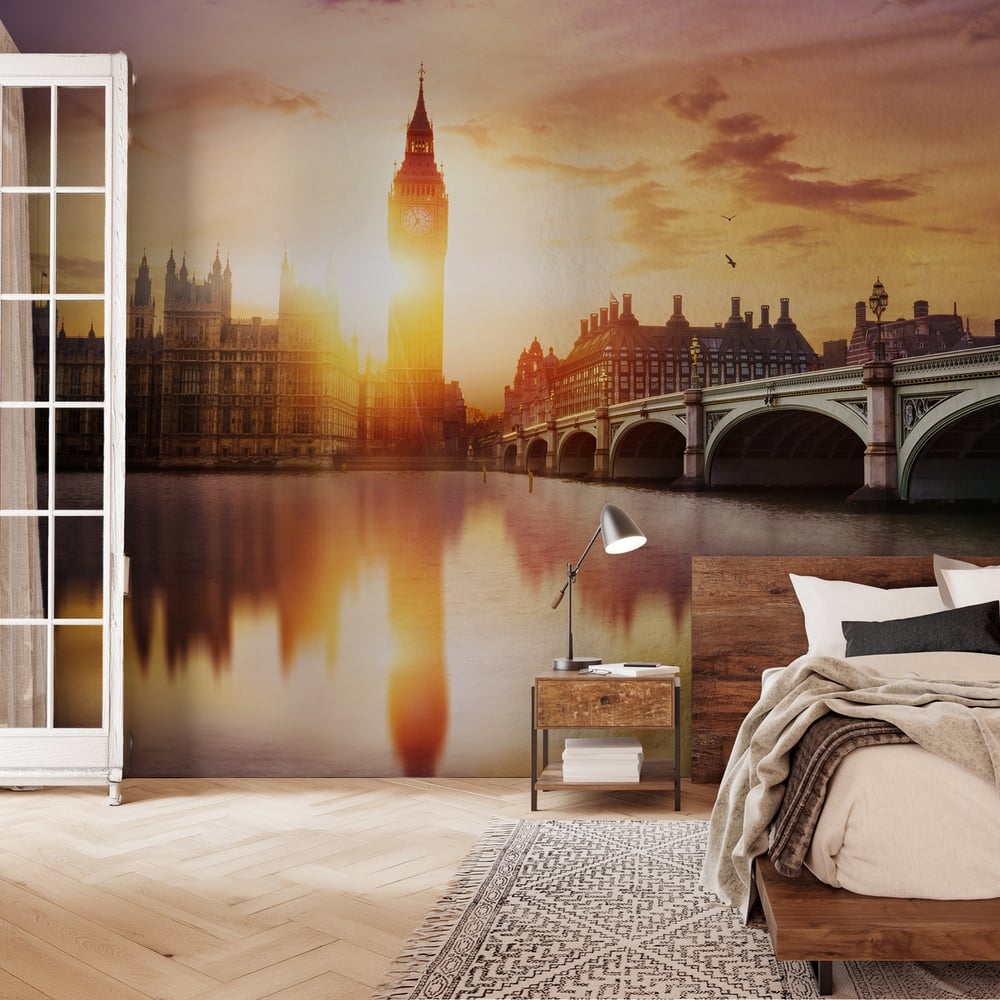 Wall Mural - Big Ben and House of Parliament - Scandiwall