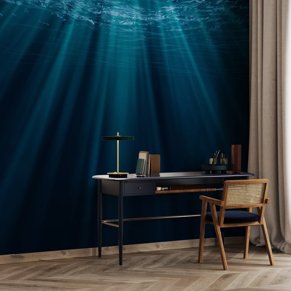 Papiers Peints Panoramique - Deep water abstract natural backgrounds - Photo Wallpaper Sea