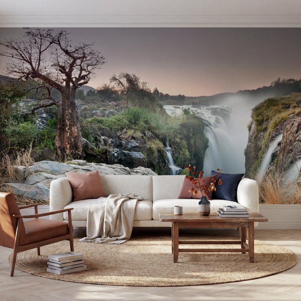 Papiers Peints Panoramique - Epupa falls Namibia -