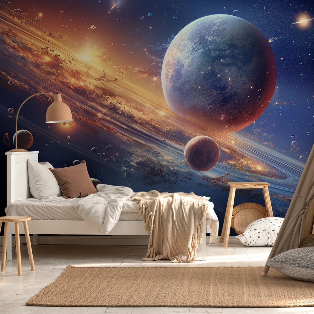 Papiers Peints Panoramique - Childrensroom_20 - Photo Wallpaper Astronomy and Space