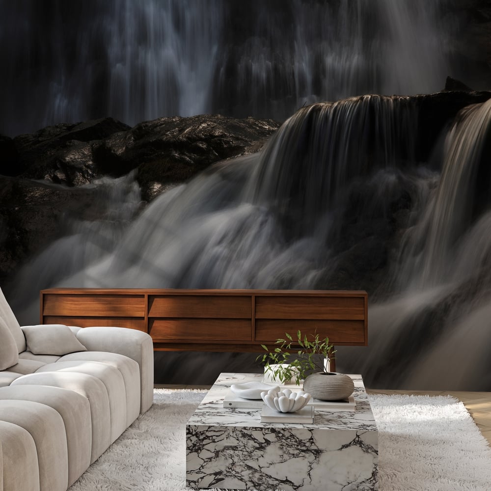 Papiers Peints Panoramique - Falling - Photo Wallpaper Waterfall