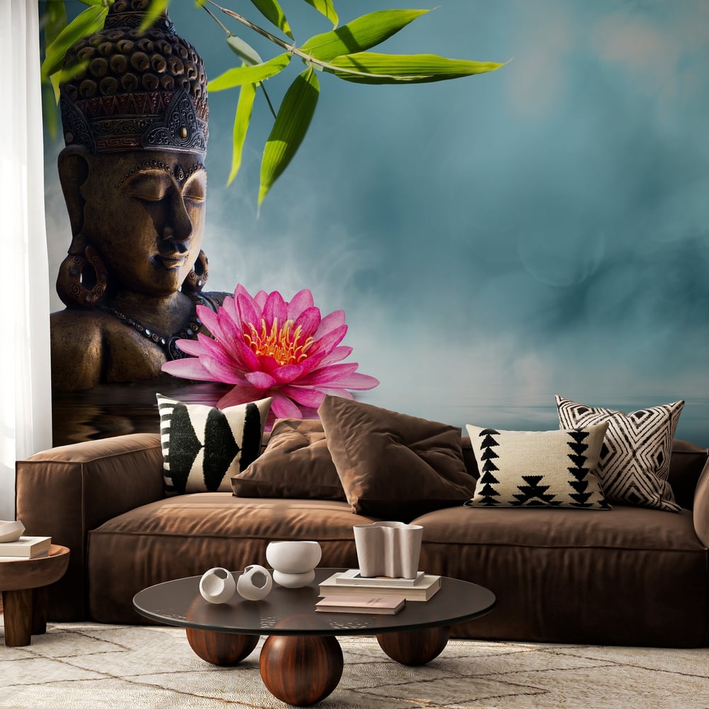 Papiers Peints Panoramique - Buddha in meditation II - Photo Wallpaper Buddha