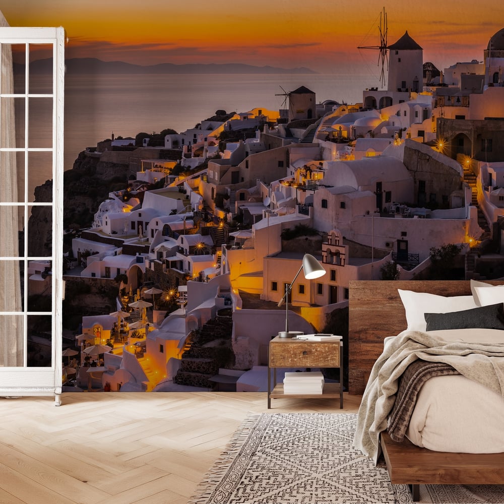 Papiers Peints Panoramique - Calispera Santorini - Photo Wallpaper Countries and destinations