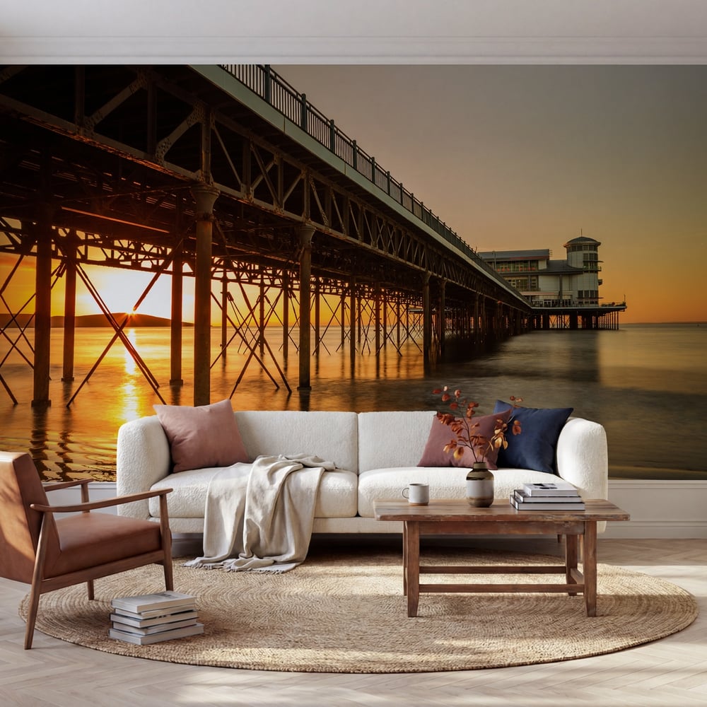 Papiers Peints Panoramique - Grand Pier Bristol - Photo Wallpaper Bridge
