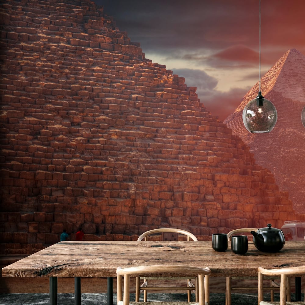 Papiers Peints Panoramique - Egyptian pyramids -