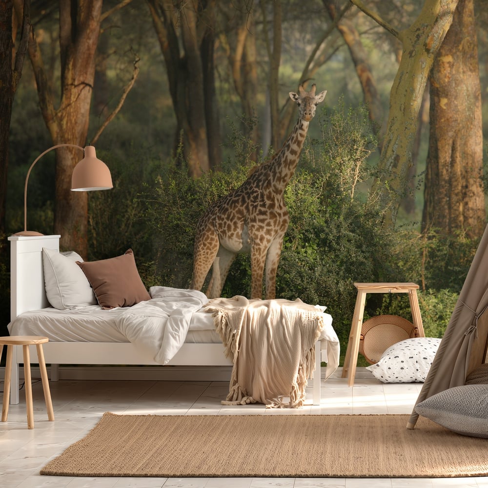 Papiers Peints Panoramique - Giraffe I - Photo Wallpaper Giraffe