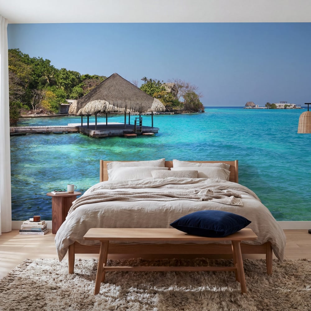 Wall Mural - Colombia Beach - Scandiwall
