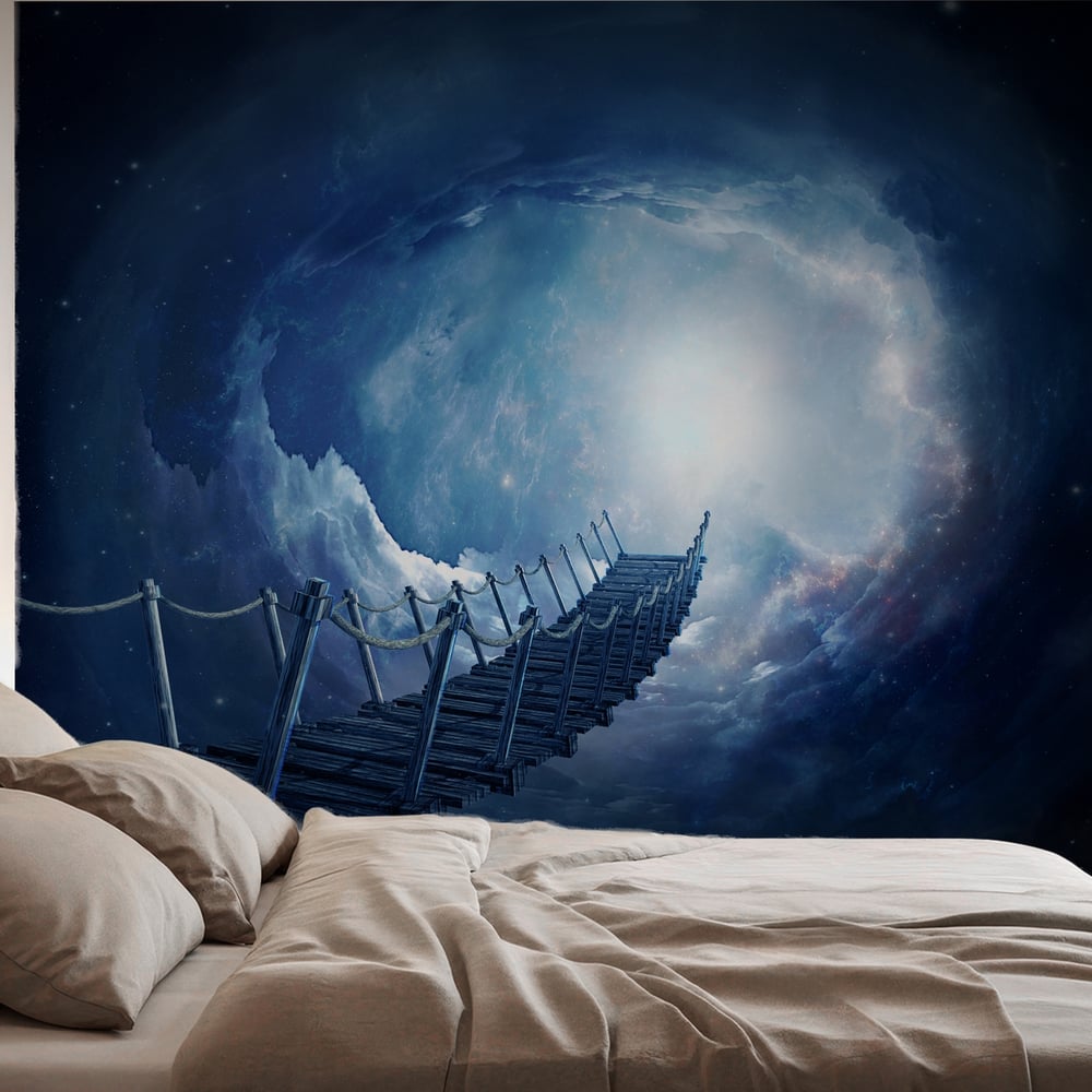 Wall Mural - Bridge to neverland - Scandiwall