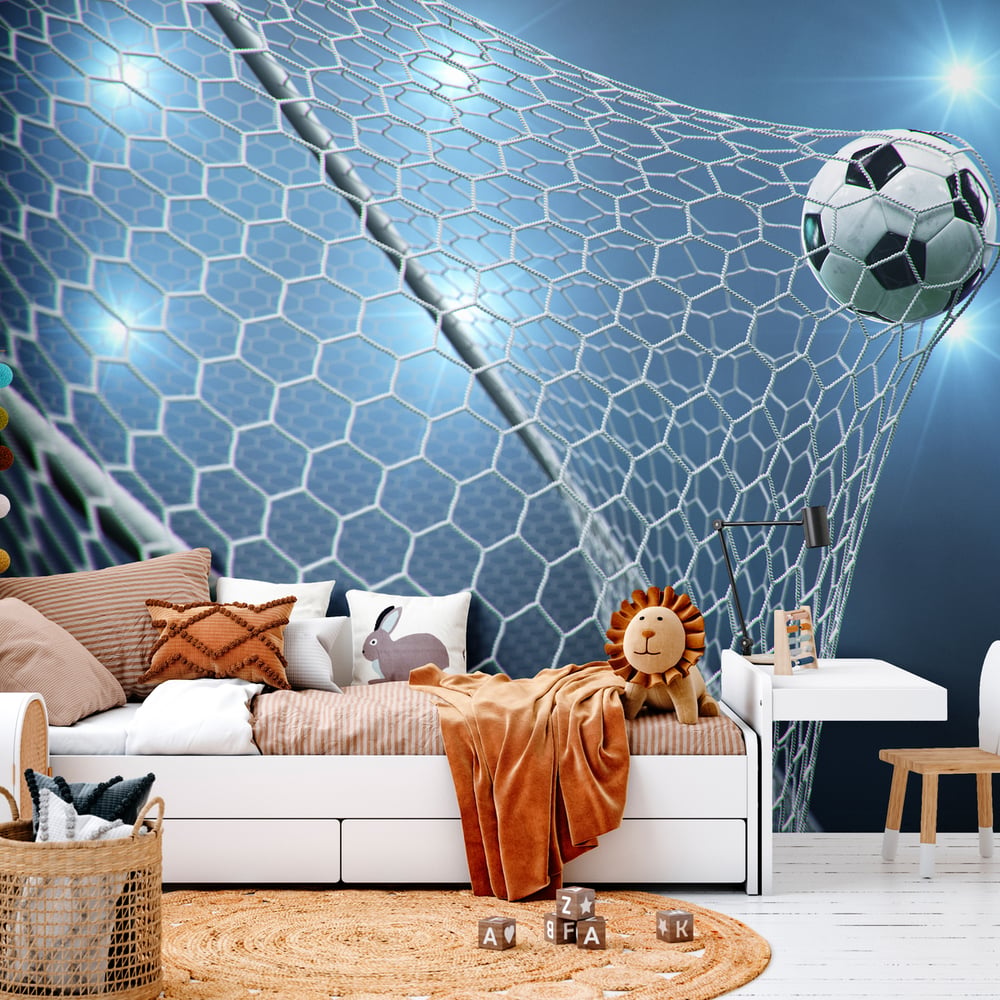 Papiers Peints Panoramique - But au football - Photo Wallpaper Football