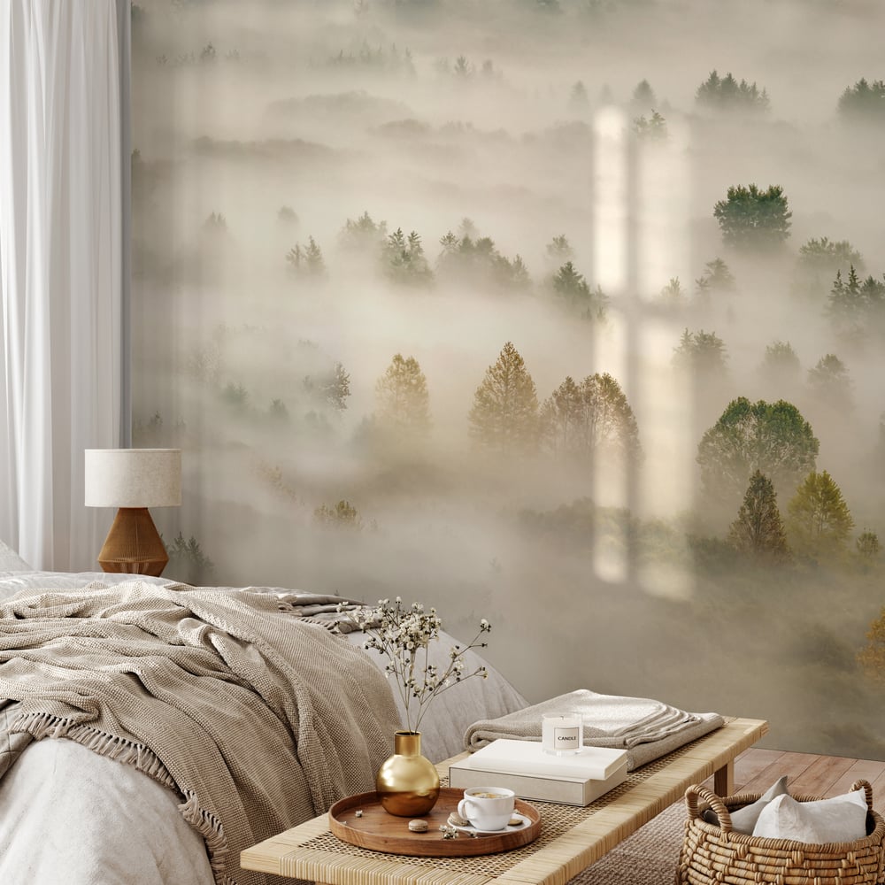 Fototapet - Autumn Dream 3 - Photo Wallpaper Forest