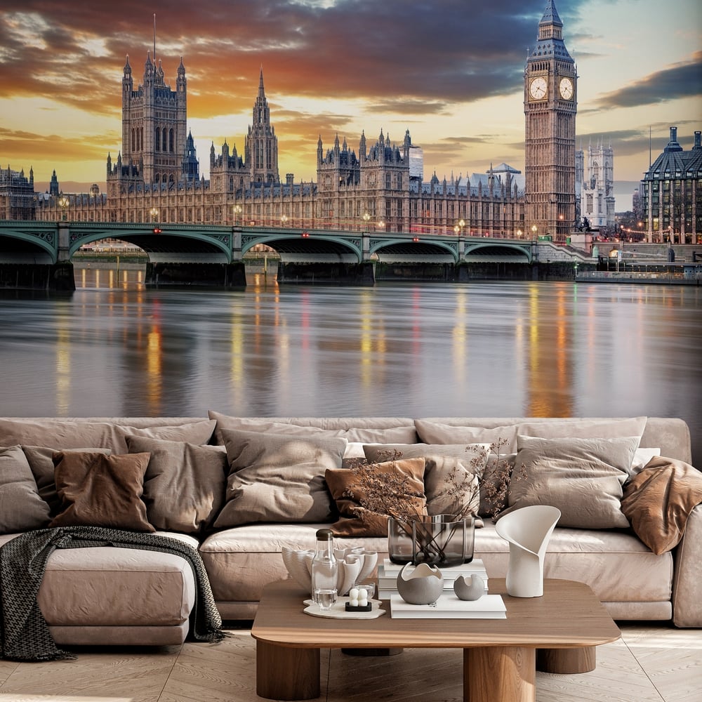 Wall Mural - Big Ben and Houses of Parliament - Scandiwall