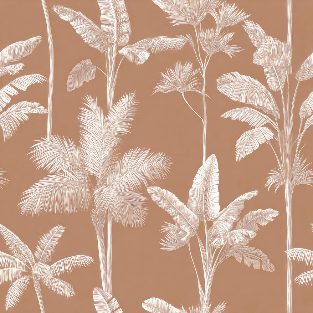 Amboseli Brown - Papiers peints - Marron - Salon - Arbre - Dreamland - Intissé