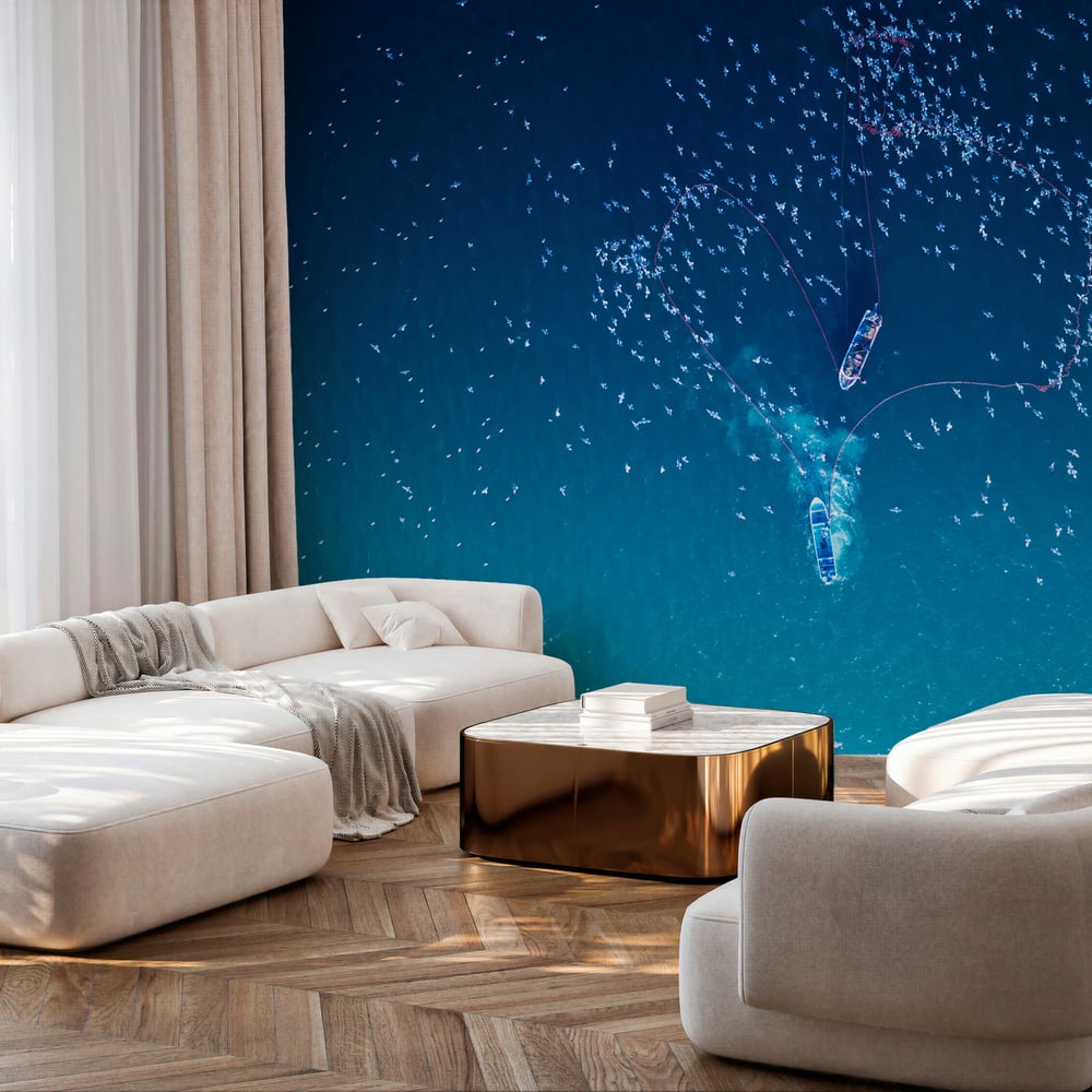 Wall Mural - Fishing - Scandiwall