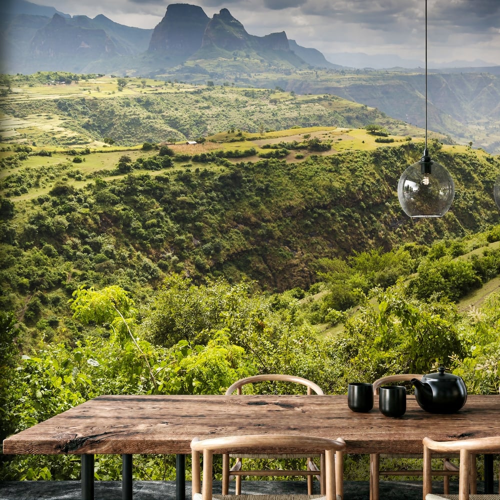 Wall Mural - Ethiopian Landscape - Scandiwall