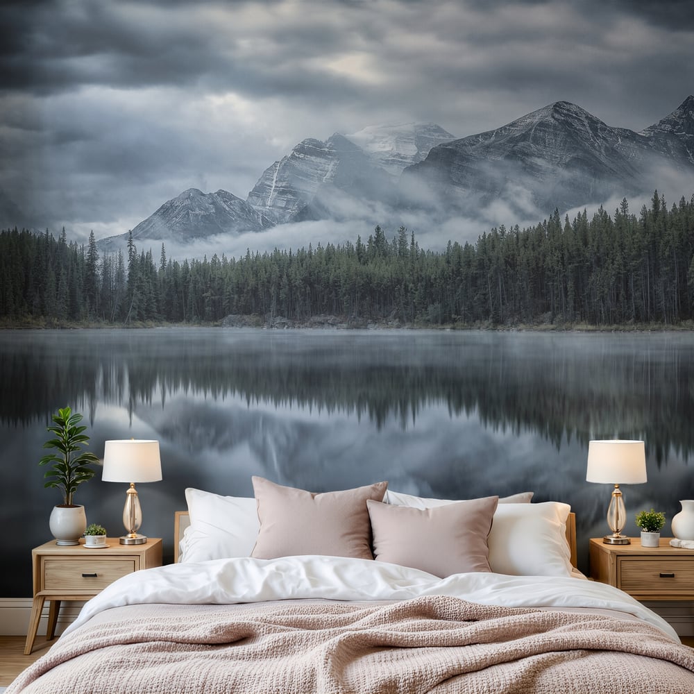 Papiers Peints Panoramique - Cold Mountains in Canada - New Arrivals