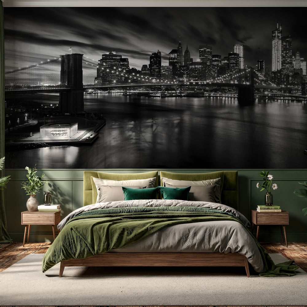 Wall Mural - Brooklyn Bridge I - Scandiwall