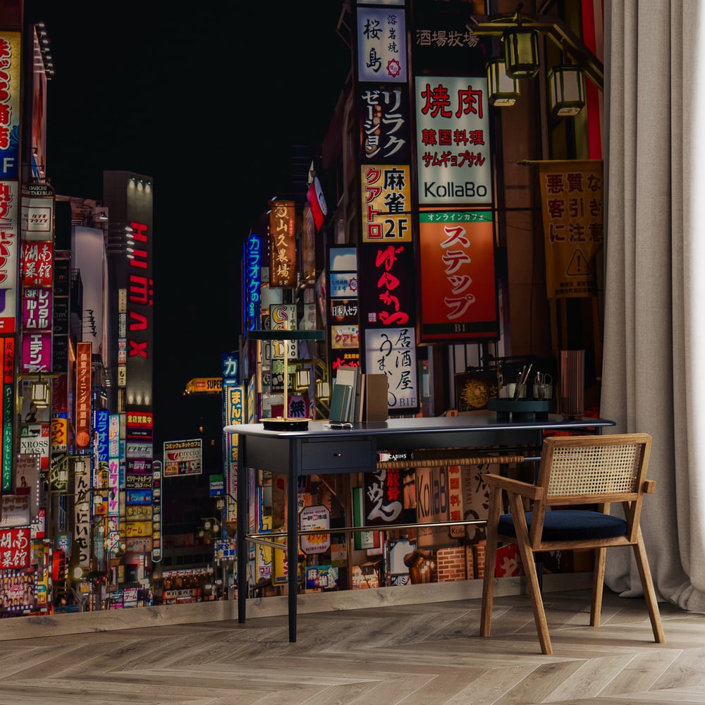 Papiers Peints Panoramique - Kabukicho Shinjuku Tokyo -