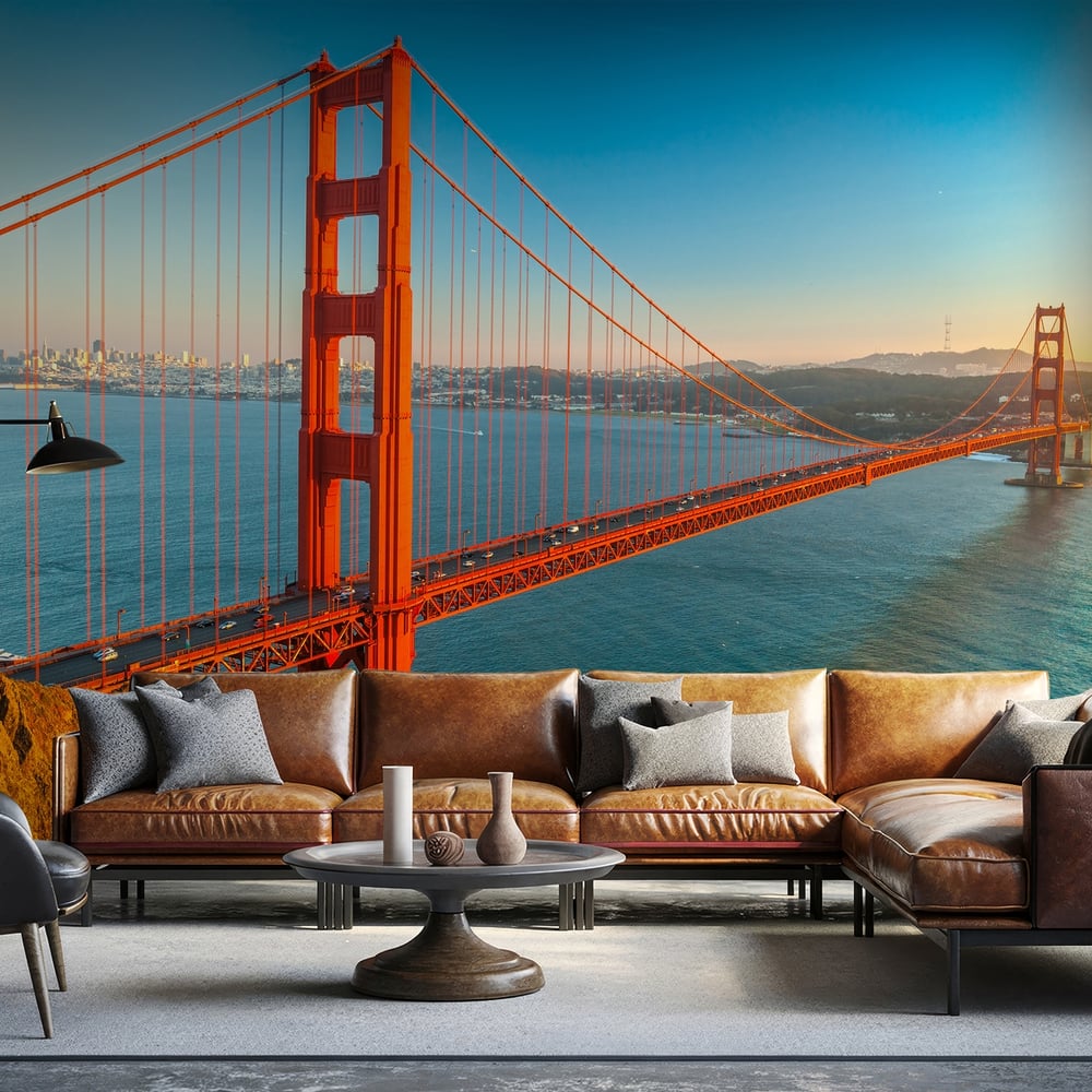 Papiers Peints Panoramique - Golden Gate San Francisco California USA - Photo Wallpaper San Francisco
