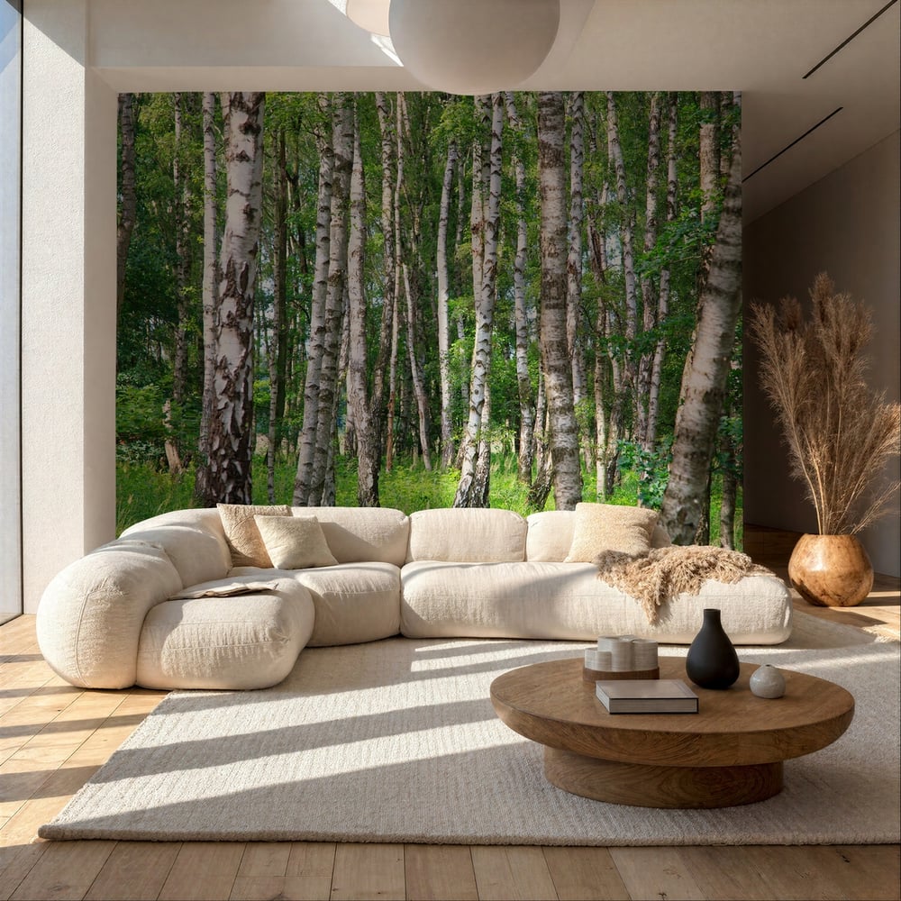 Wall Mural - Birkenwald - Scandiwall