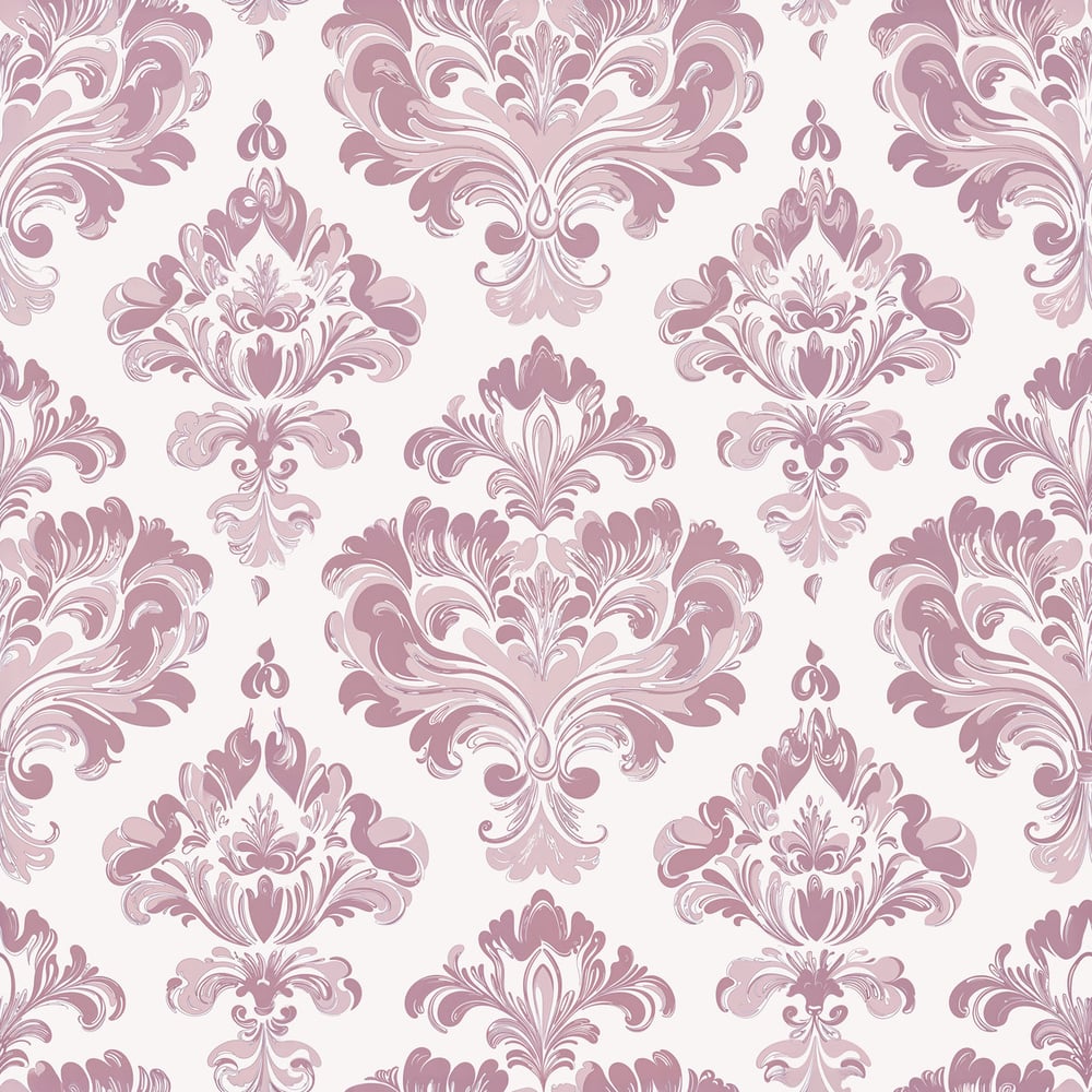 Kullersta Pink - Papiers peints - Rose - Chambre - Graphique - Scandza - Intissé
