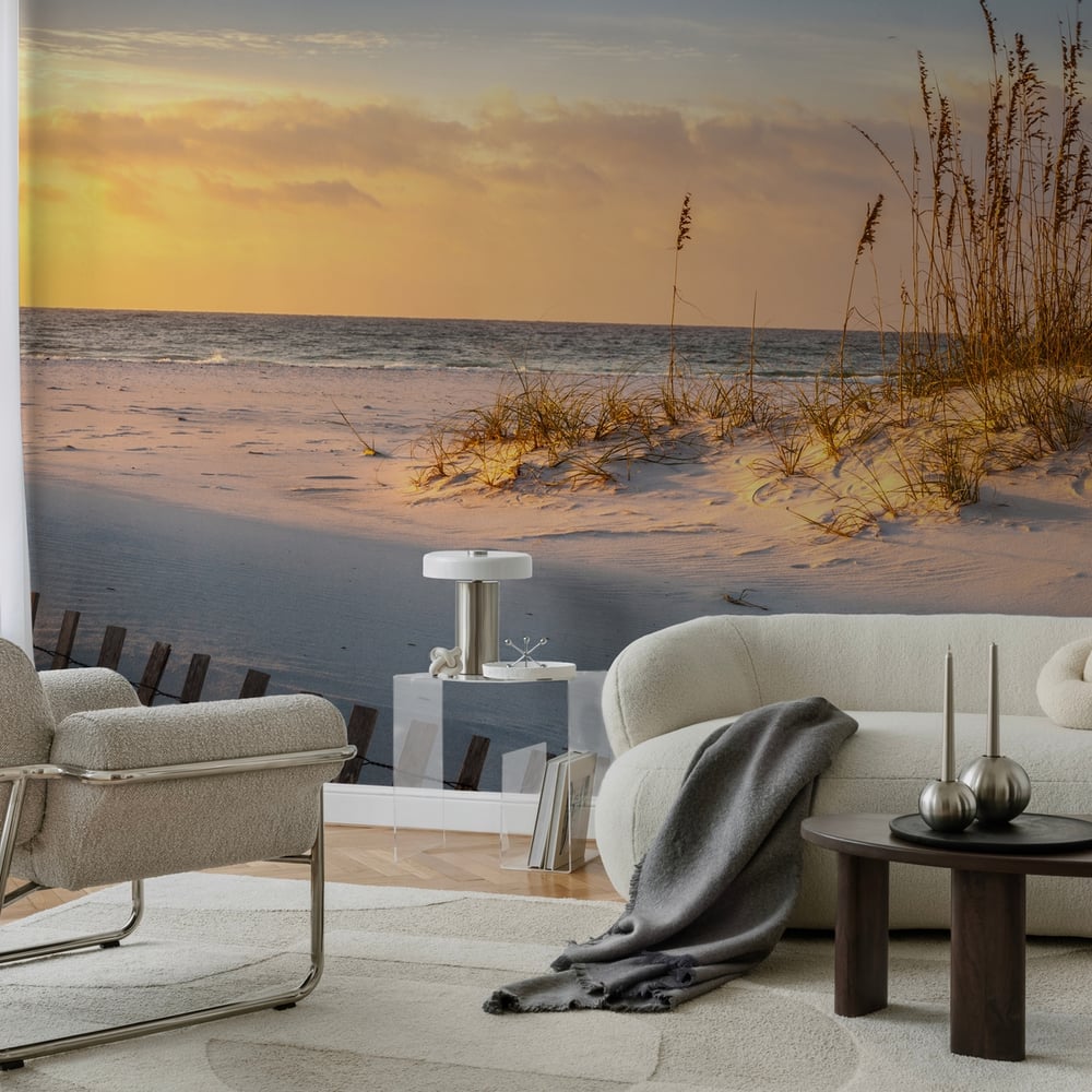 Wall Mural - Beach Sunrise - Scandiwall