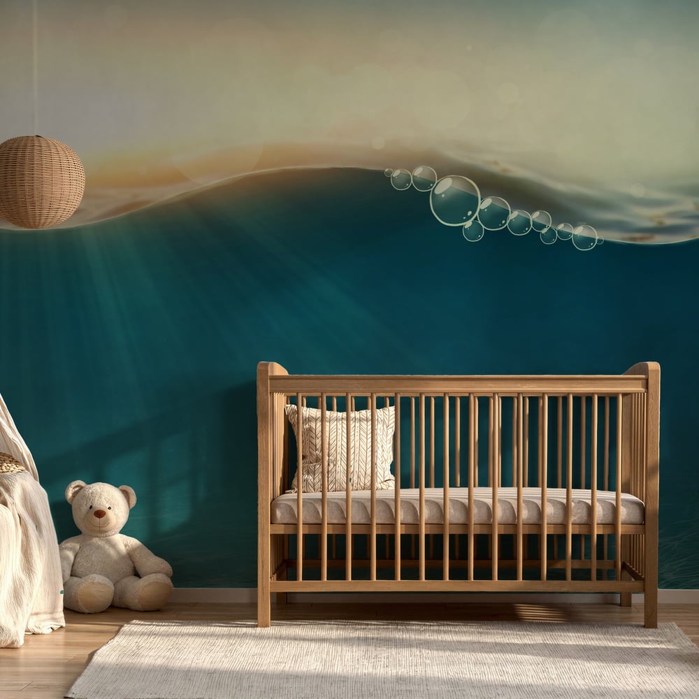 Papiers Peints Panoramique - Abstract underwater background - Photo Wallpaper Sea