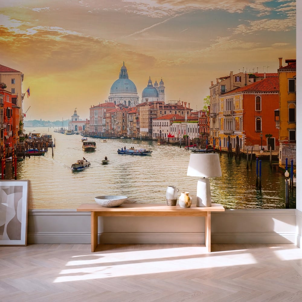 Papiers Peints Panoramique - Grand Canal, Venice at Sunrise -