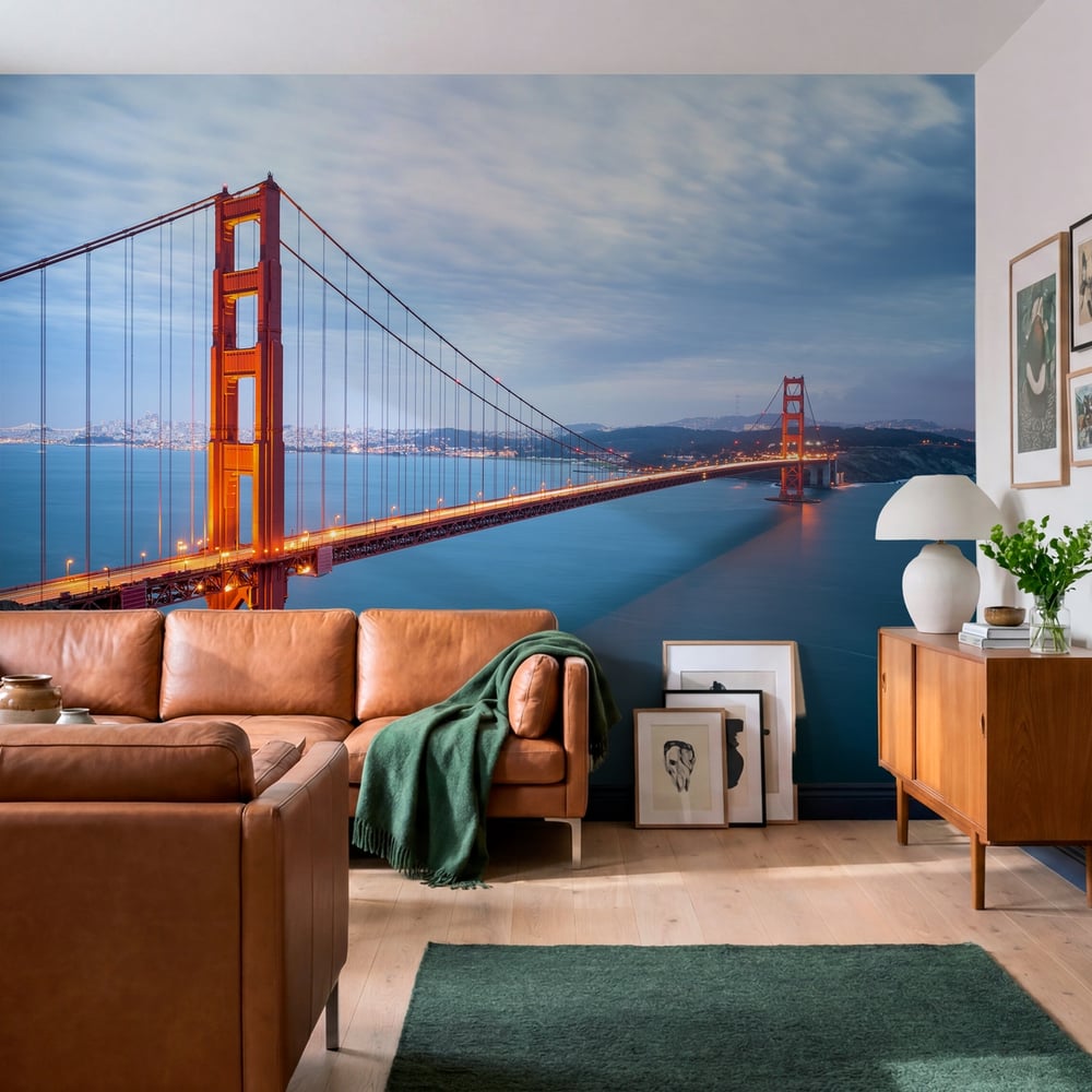 Papiers Peints Panoramique - Golden Gate Bridge - Photo Wallpaper Youth
