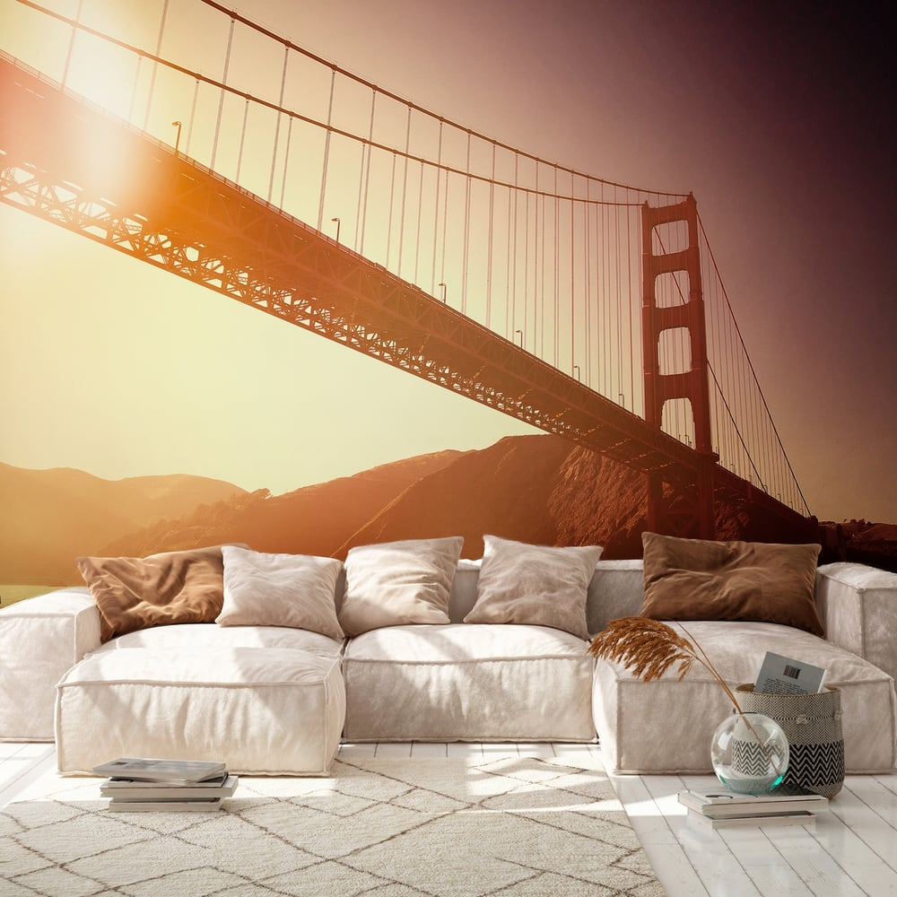 Papiers Peints Panoramique - Golden Gate Bridge San Francisco USA - Photo Wallpaper San Francisco