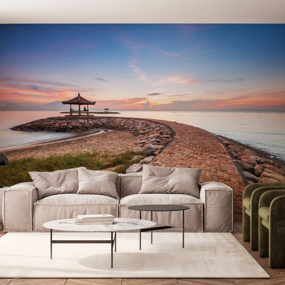 Wall Mural - Bali Beach Hut - Scandiwall