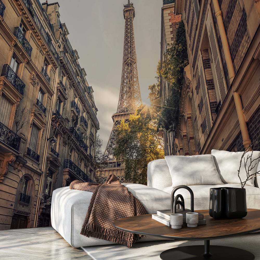 Wall Mural - Eiffel tower in Paris - Scandiwall