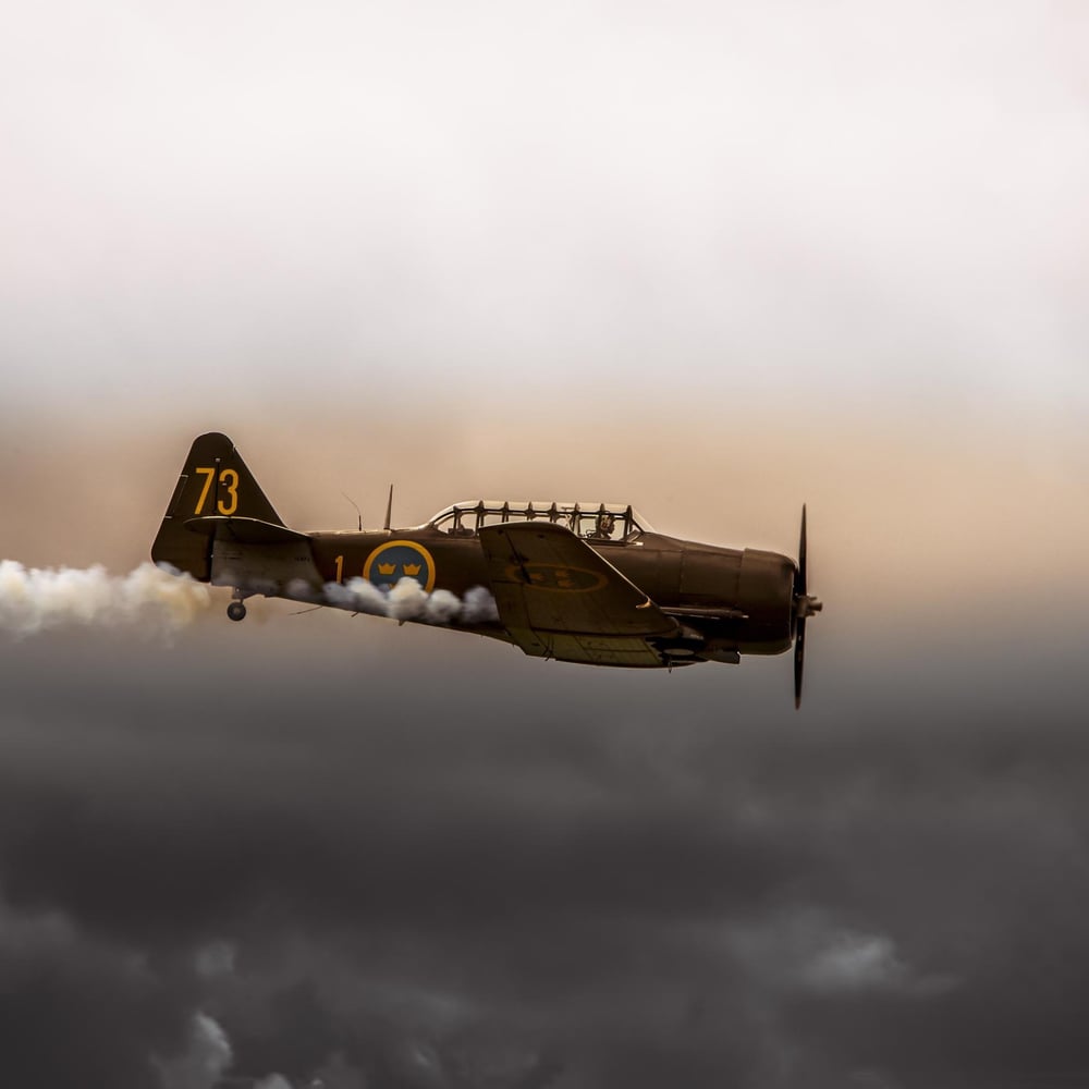 Fototapet - Airshow Roskilde - Photo Wallpaper Aircraft