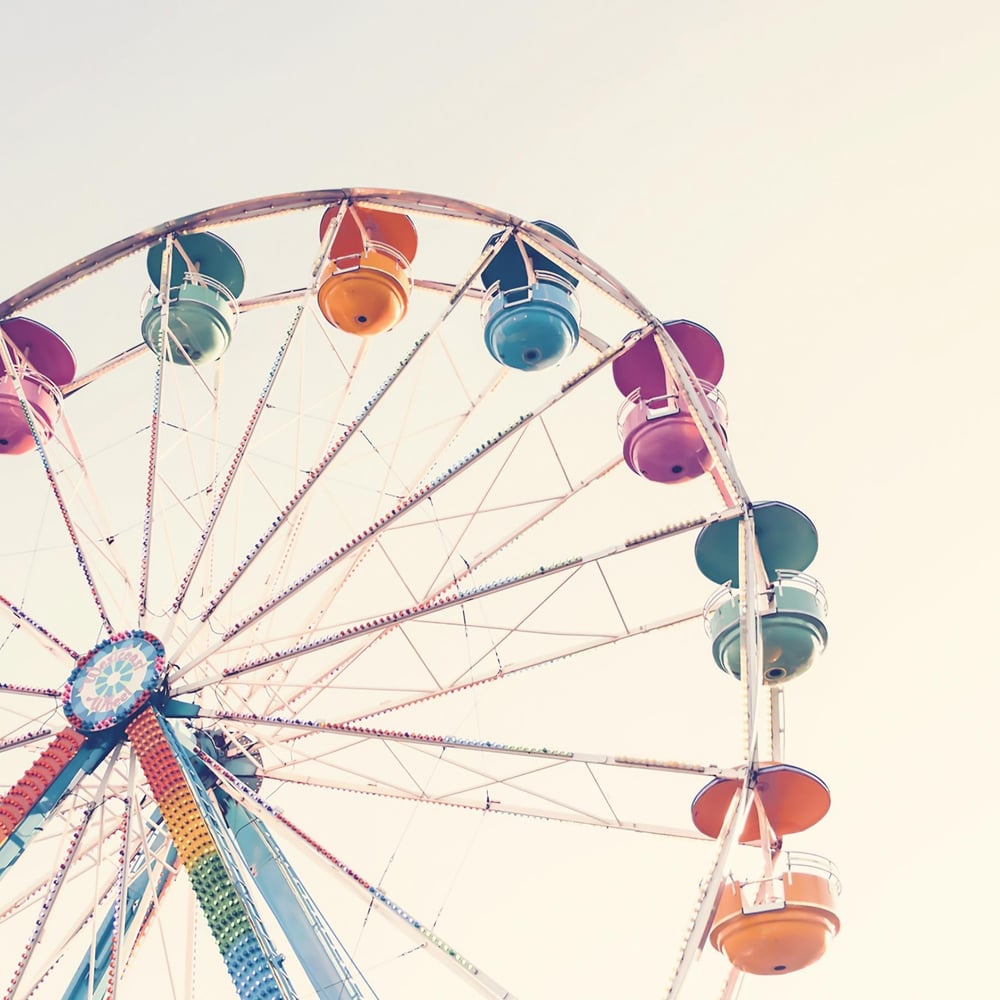 Papiers Peints Panoramique - Ferris Wheel - Photo Wallpaper Countries and destinations