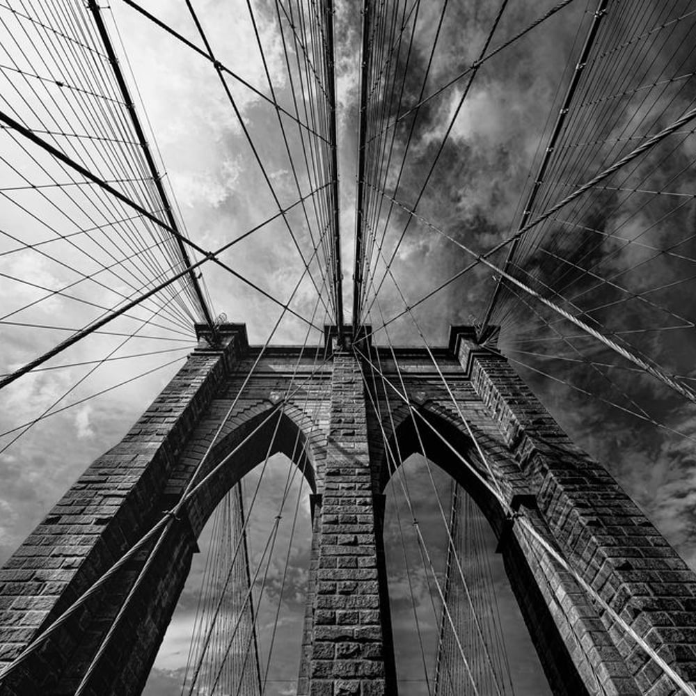 Wall Mural - Brooklyn Bridge III - Scandiwall