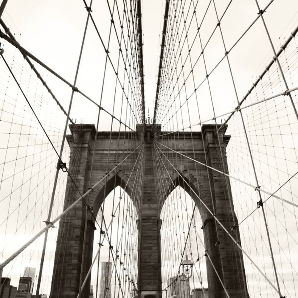 Wall Mural - Brooklyn Bridge II - Scandiwall