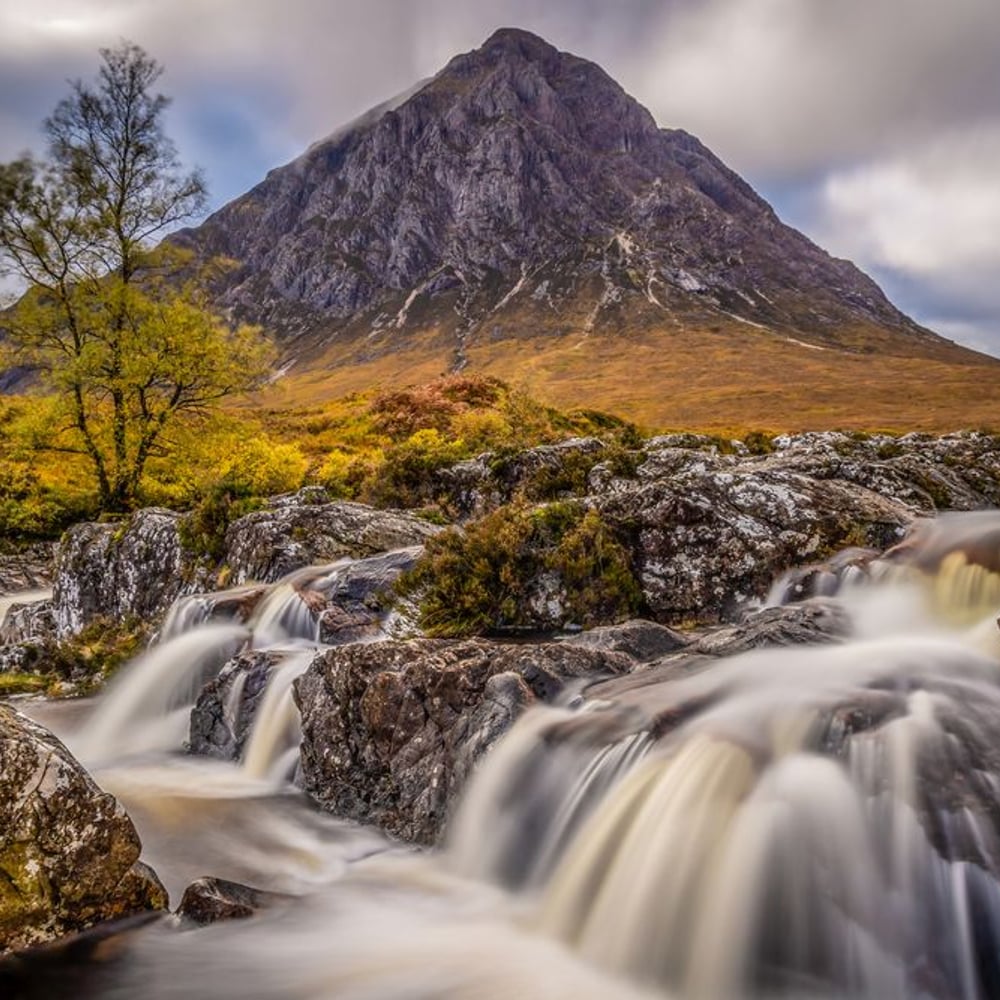 Papiers Peints Panoramique - Etive Mor - Glencoe Scotland - Photo Wallpaper Waterfall