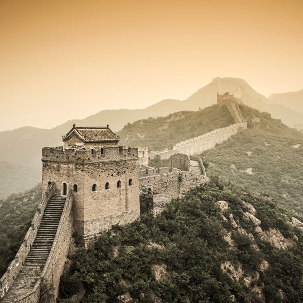 Papiers Peints Panoramique - Great Wall of China at Jinshanling Section - Photo Wallpaper Countries and destinations