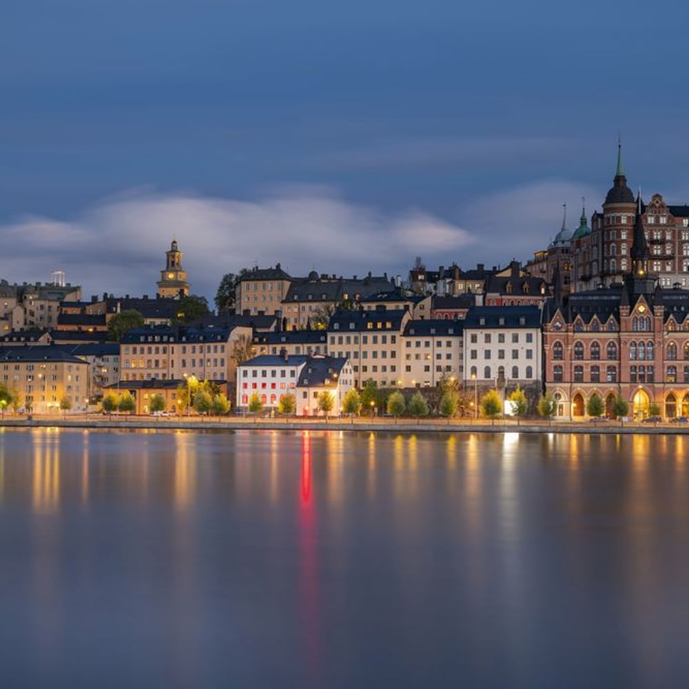 Papiers Peints Panoramique - Cold Evening in Stockholm - Other motifs New Arrivals