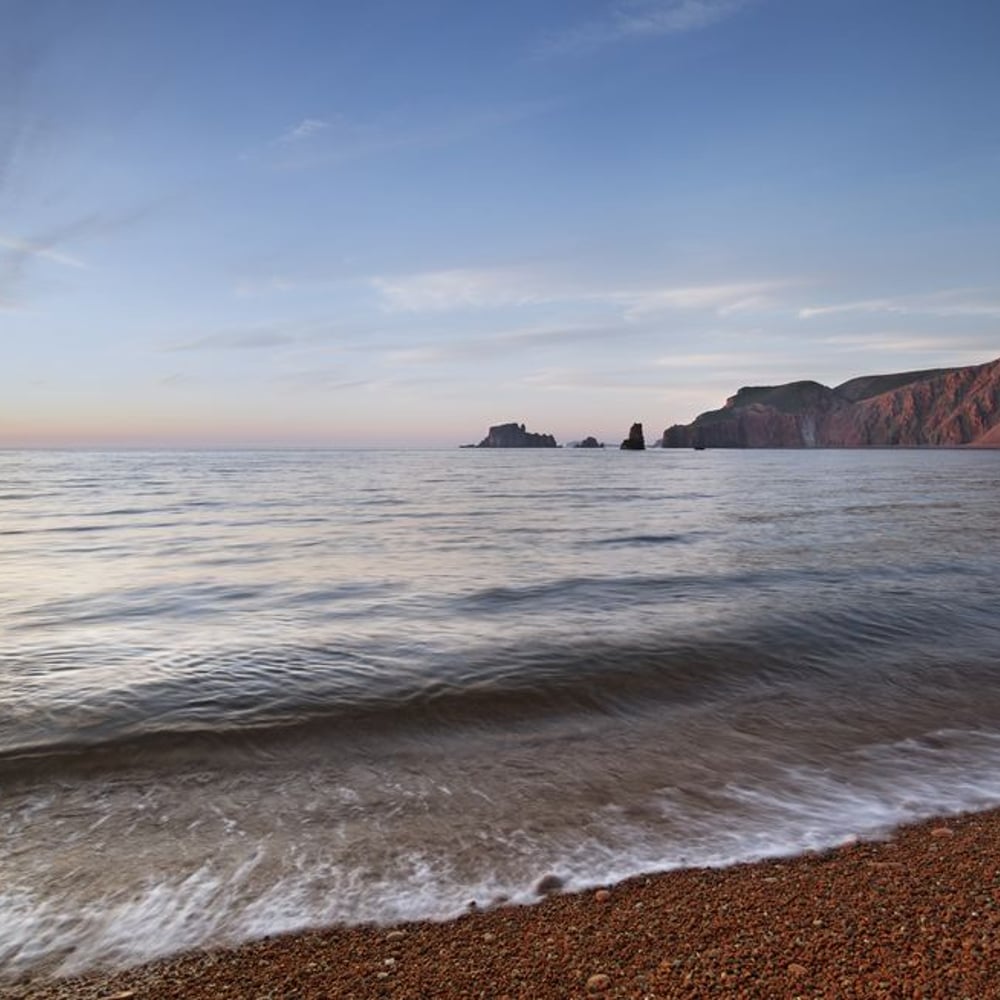 Fototapet - Atlantic Ocean at Yell in Scotland - Other motifs New Arrivals