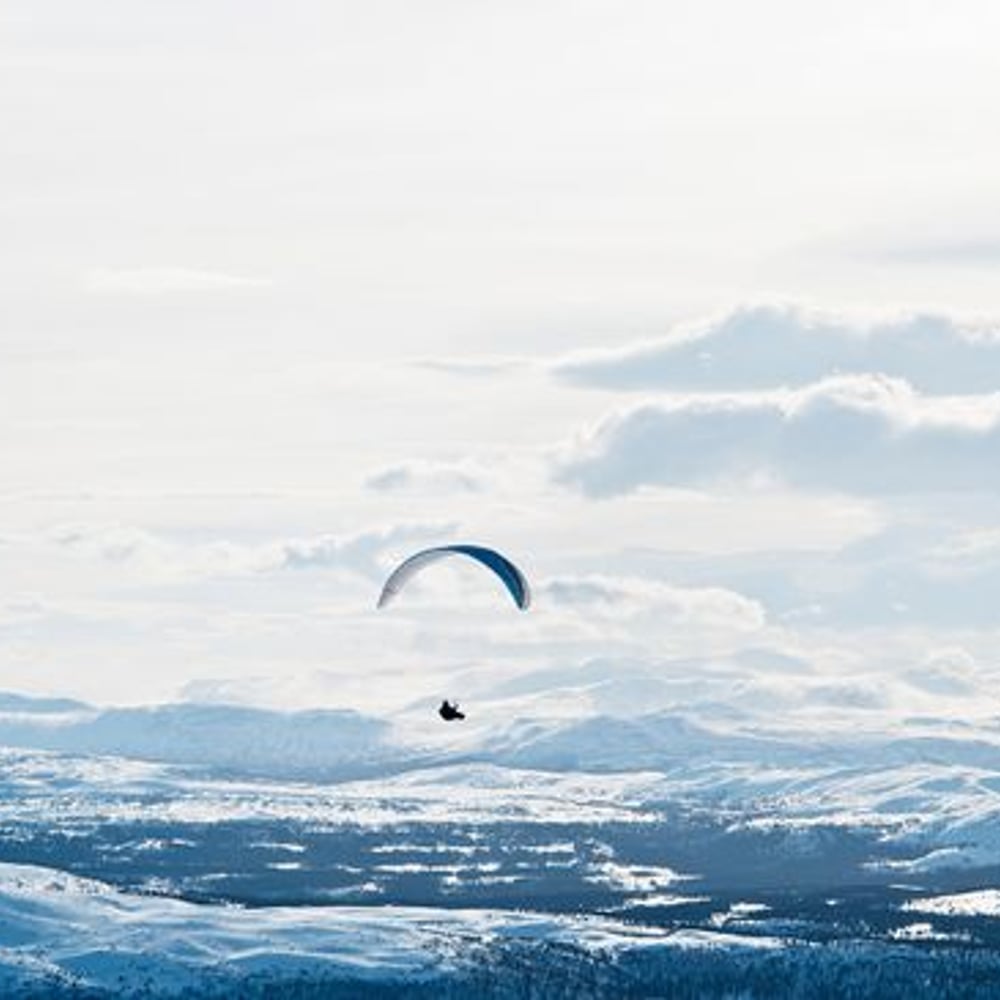 Papiers Peints Panoramique - Kite Gliding in Are - New Arrivals