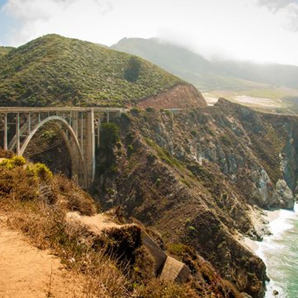 Wall Mural - Bixby Creek Bridge in Big Sur - Scandiwall