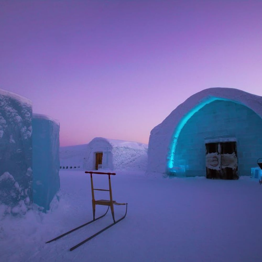Papiers Peints Panoramique - Igloo at Jukkasjarvi in Lapland - Other motifs New Arrivals