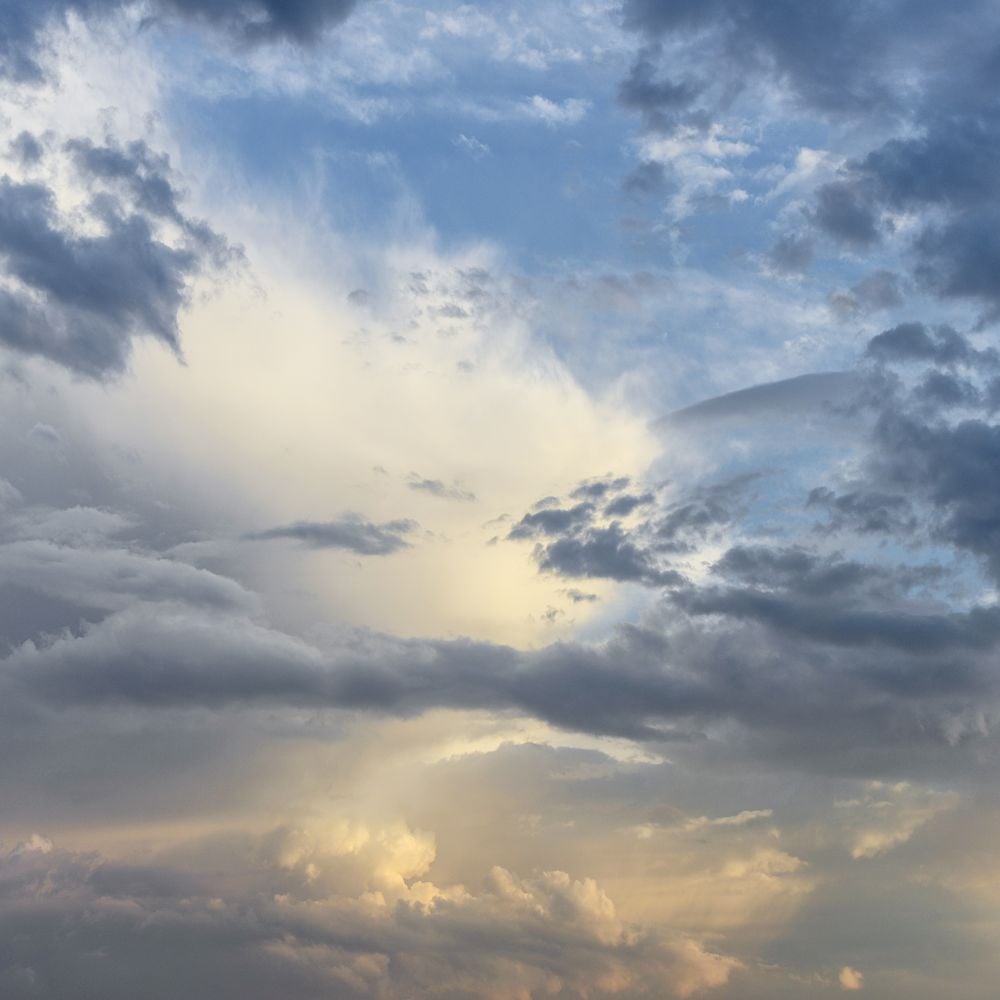 Wall Mural - Beautiful Clouds in Summer - Scandiwall