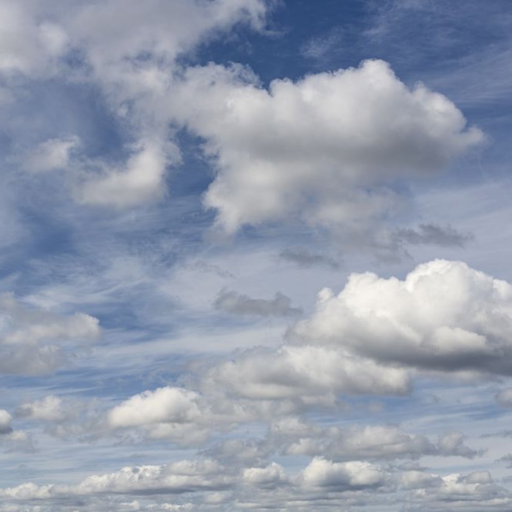 Papiers Peints Panoramique - Clouds in the Sky - Photo Wallpaper Heaven