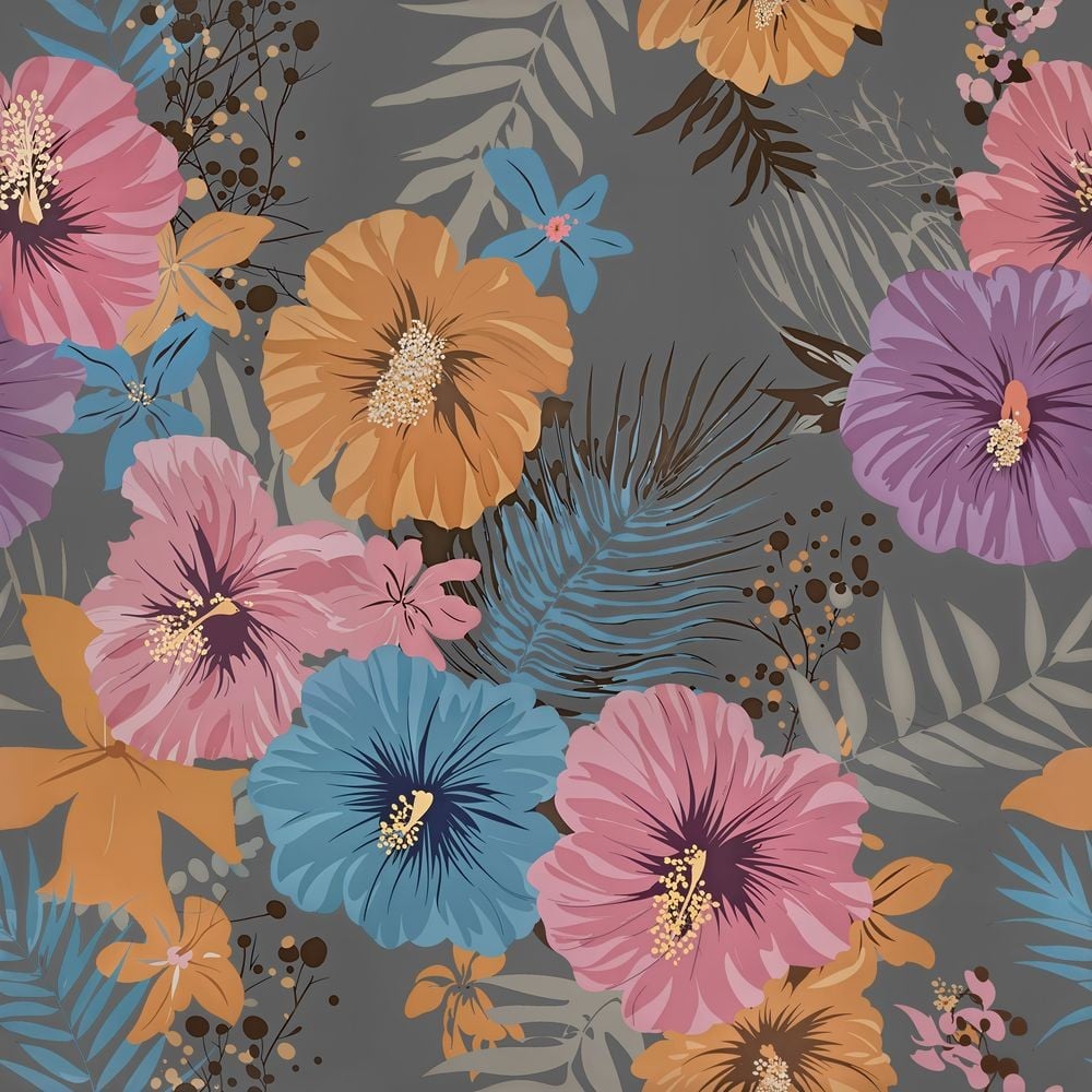 Fototapet - Nella Grey - 1078101-03 - Floral
